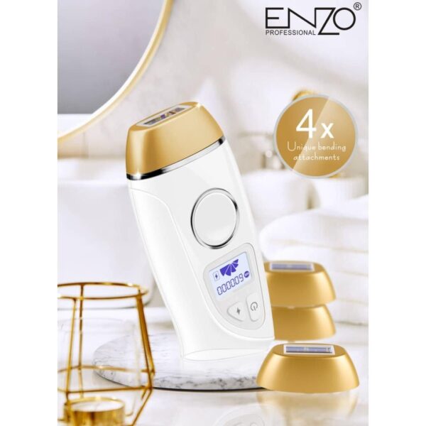ENZO Epilateur Lazer ICE T7 – Professional Laser Hair Removal Device-Intl Version - Image 2