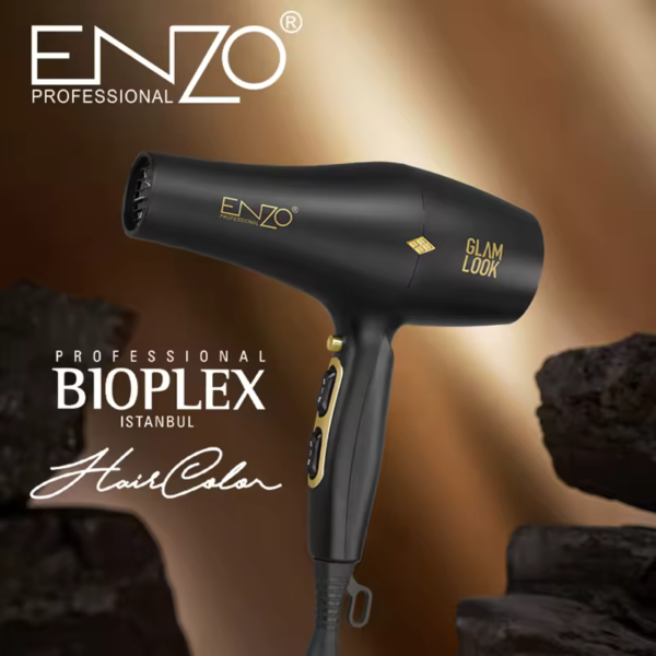 ENZO EN-6007 2000W Professional Blow Dryer - International Version - Image 2