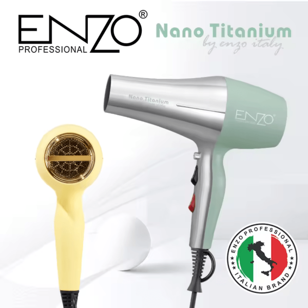 ENZO EN-8862 Nano Titanium Hair Dryer - Intl Version - Image 3