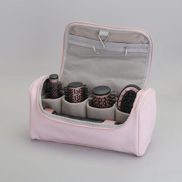 ENZO EN-756 New 2025 Auto Multi Styling Set – 5-in-1 Hair Styler with Auto Rotating Technology, 3 Volumizing Brushes, Oval Massage Comb, Lightweight Motor With Soft Leather Travel Bag - Image 4
