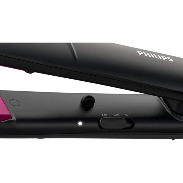 Philips StraightCare Essential ThermoProtect straightener. 2 temperature settings. Temperature range up to 220°C. 3 pin, BHS375/03 - Image 4