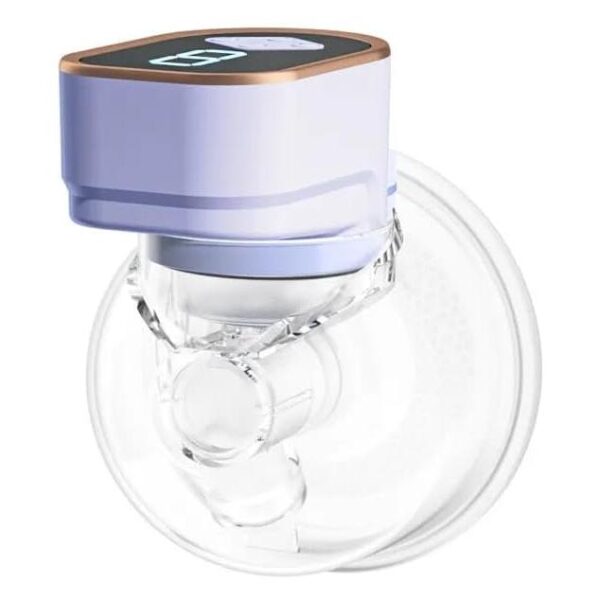 PrecisionWare PW02 Portable Handsfree Electric Breast Pump With 9-level Suction & Massage - 210ml Cup & Charging Cable - BLUE