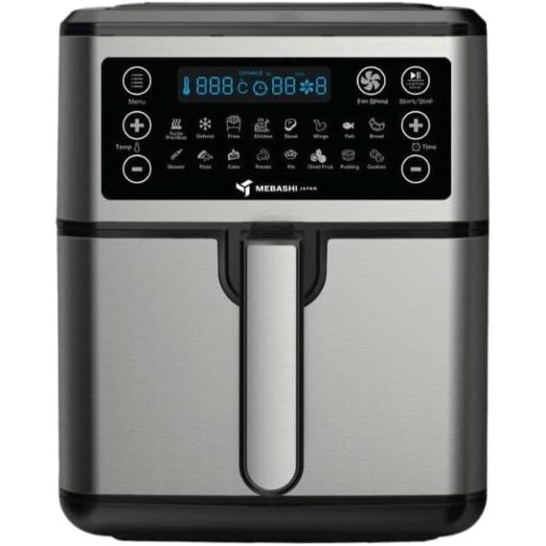 Mebashi ME-AF983 5.5L Stainless Steel Air Fryer,1850W