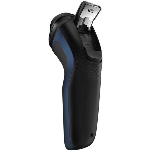 PHILIPS Shaver 1300, Series 1000 Wet & Dry Cordless Electric Shaver with Pop-Up Trimmer and ComfortCut Blades, 1hr Full Charge, Adriatic Blue, S1323/41 - Image 3