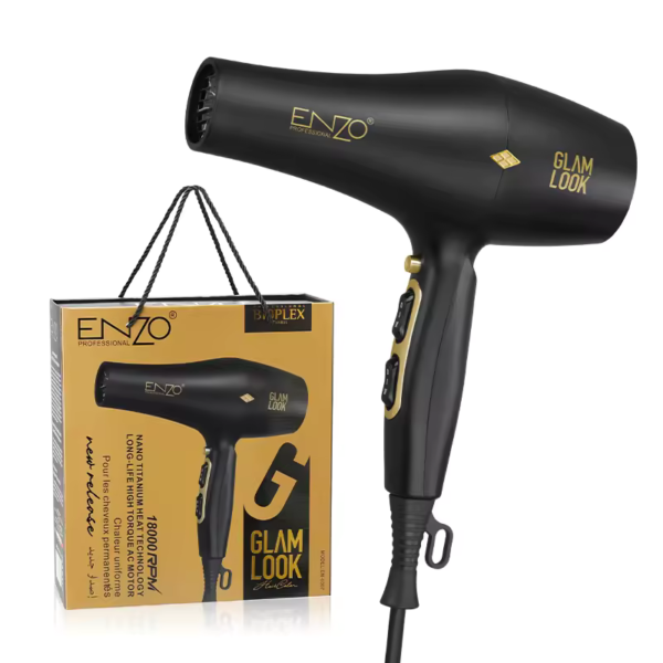ENZO EN-6007 2000W Professional Blow Dryer - International Version - Image 5