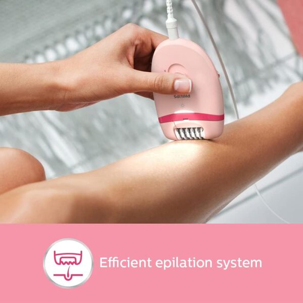 PHILIPS BRE285/00 compact epilator With opti-light For legs, Arms & Underarms - Corded - Image 7