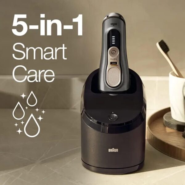Braun Shaver Series 9 Pro 9465cc Wet & Dry shaver with 5 in-1 - Image 4