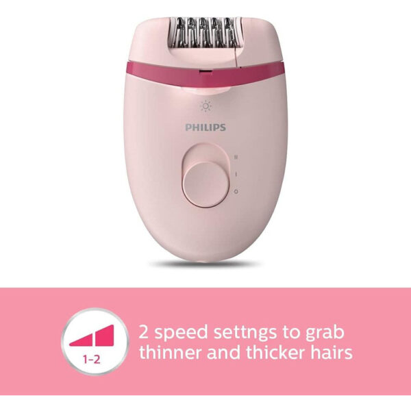 PHILIPS BRE285/00 compact epilator With opti-light For legs, Arms & Underarms - Corded - Image 2