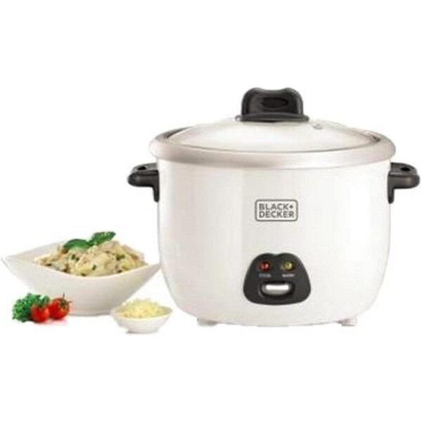 Black+Decker Rice Cooker - RC1850-B5-SP, 1.8 litre