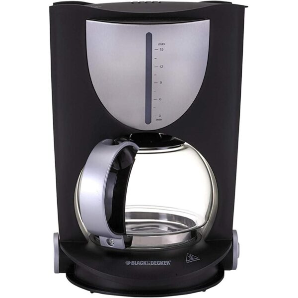 Black and Decker DCM 80 12 Cup Coffee Maker, Black