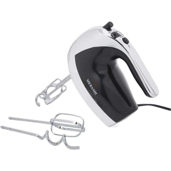Mebashi Hand Mixer 250W Me-Hm8003 Black/Silver - Image 3