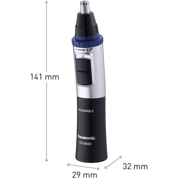 Panasonic Er-Gn30 Nose Ear & Facial Hair Wet And Dry Trimmer - Image 2