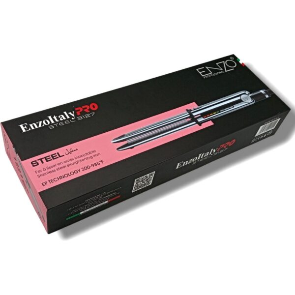 ENZO PRO Steel EN-3127 Professional Hair Straightener- Intl Version - Image 2