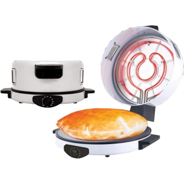 Arabic Bread Maker 1800W- White Mebashi ME-HBM135 30cm - Image 2