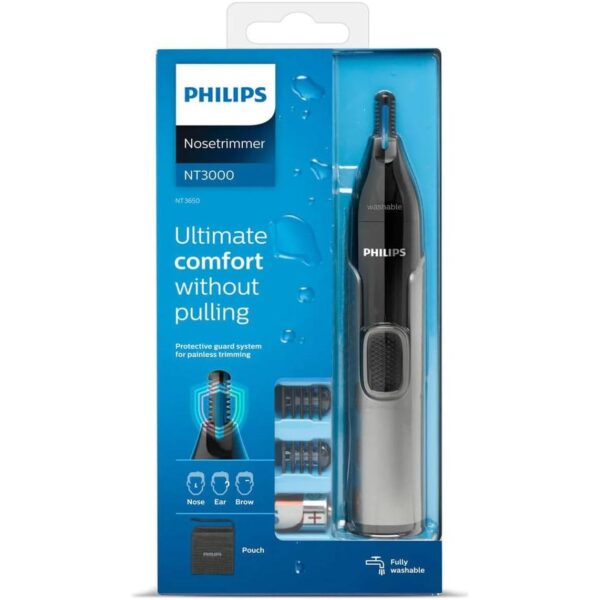 PHILIPS NT3650/16 Nose and Ear Trimmer Series 3000 Waterproof
