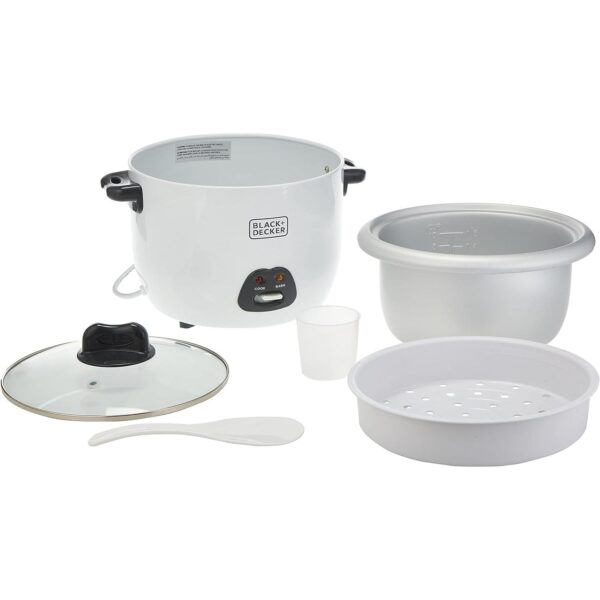 Black+Decker Rice Cooker - RC1850-B5-SP, 1.8 litre - Image 2