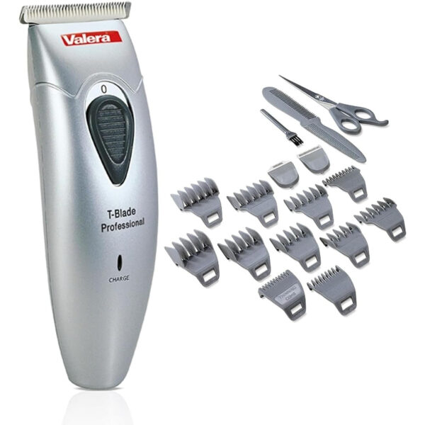 Valera 642.01 T, T Blade Professional Hair Clipper Universal Voltage, Grey, Small