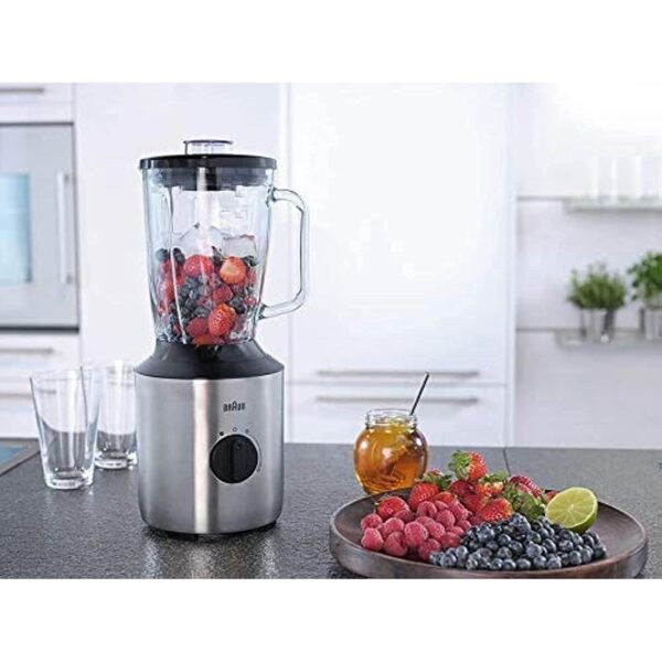 Braun Blender - JB 3273 PowerBlend 3 Glass Jug Blender JB 3273 1.5 Ltr, 800 Watts