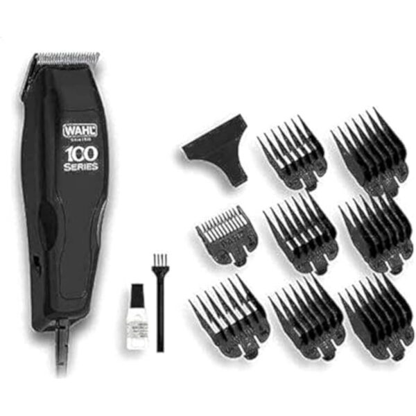 WAHL Home Pro 100 Series Hair Clipper Grooming Kit | Clipper Set with Powerful Corded Clipper | Precision Ground Blades | Hair Removal and Shaving Product (1395-0411) - Image 2