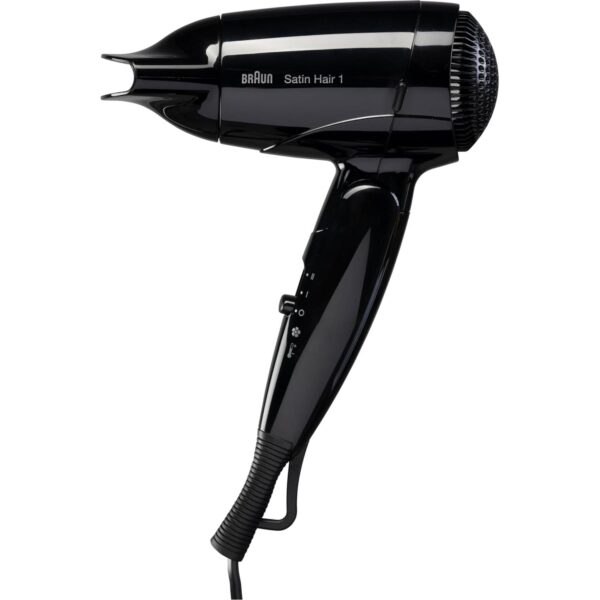 Braun HD130 Satin Hair 1 Style and Go 1200-Watt Dryer