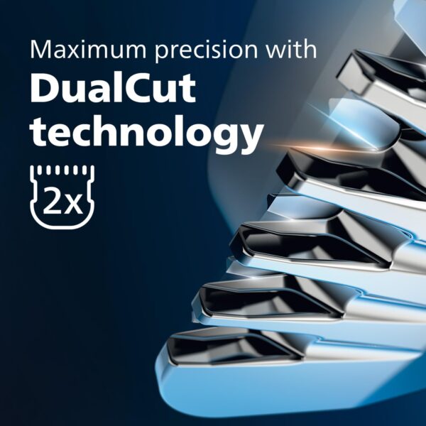 Philips Multigroom 7000 MG7715/13 - All-in-One Trimmer with 13 Attachments, DualCut Technology, Self-Sharpening Blades, and Lithium-Ion Battery - Image 5