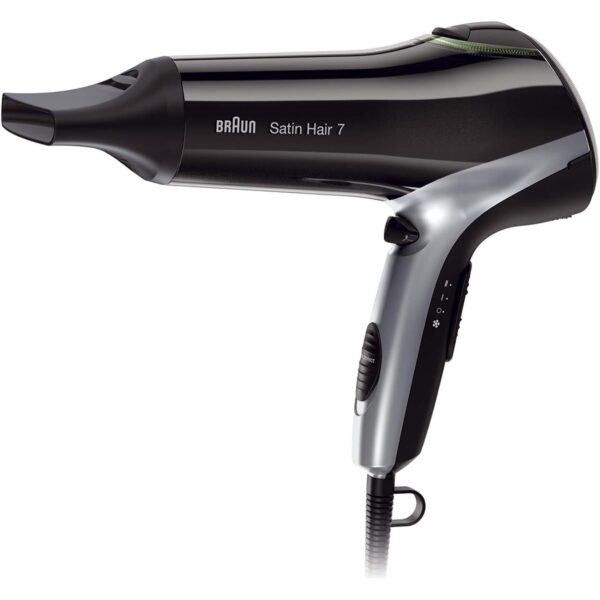 Braun Satin Hair 7 HD730 Hair Dryer With Diffuser And IONTEC Technology,Black - Image 6