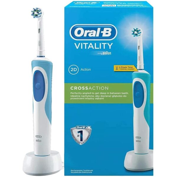 Oral-B Vitality Electric Rechargeable Toothbrush (With Uae 3 Pin Plug)