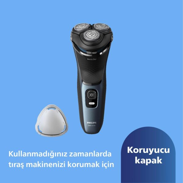 Philips Shaver 3000 Series Wet & Dry Electric Shaver S3144/00.