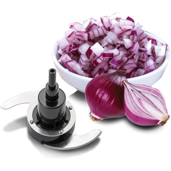 BLACK+DECKER 400W 29 Function Food Processor with Blender & Grinder, Black - KR42-B5, - Image 4
