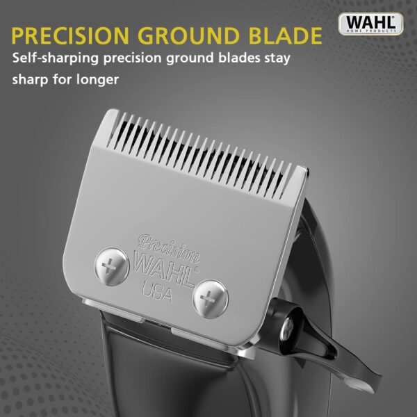 Wahl Home Pro 300 Series Hair Cutting Kit, Corded Hair Clipper Kit For Mens Grooming, 8 Comb Attachments, Self Sharpening Precision Blades With Taper Lever, 09247-1327 - Image 5