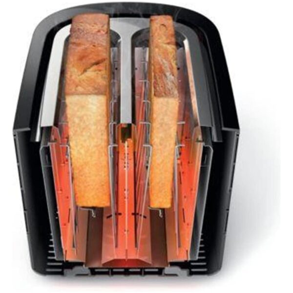 Philips Viva Collection Toaster Hd2637/91-Black"Min 1 year manufacturer warranty" - Image 2