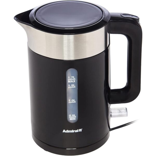 Admiral Electric Kettle, 2200W Power, 1.7L, ADBK17P. - Image 4