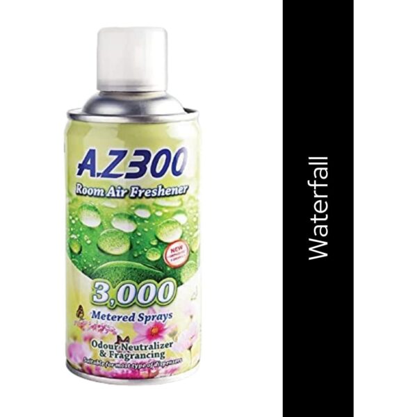 Waterfall Scented Alpha Hygiene Air Freshener Metered Spray Can - 3000 Sprays- 300 ML - Image 2