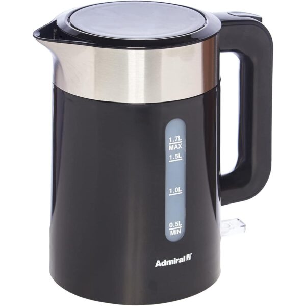 Admiral Electric Kettle, 2200W Power, 1.7L, ADBK17P. - Image 3