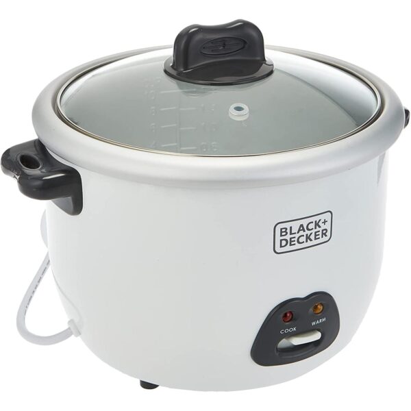 Black+Decker Rice Cooker - RC1850-B5-SP, 1.8 litre - Image 3
