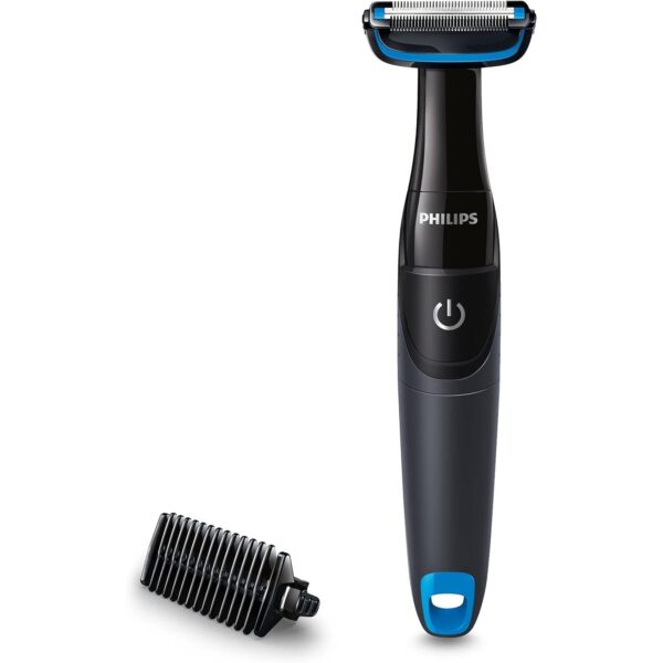 Philips Body Trimmer Body Groomer Bath Usable (For Body) Battery-Operated BG1024/16 Black/Blue