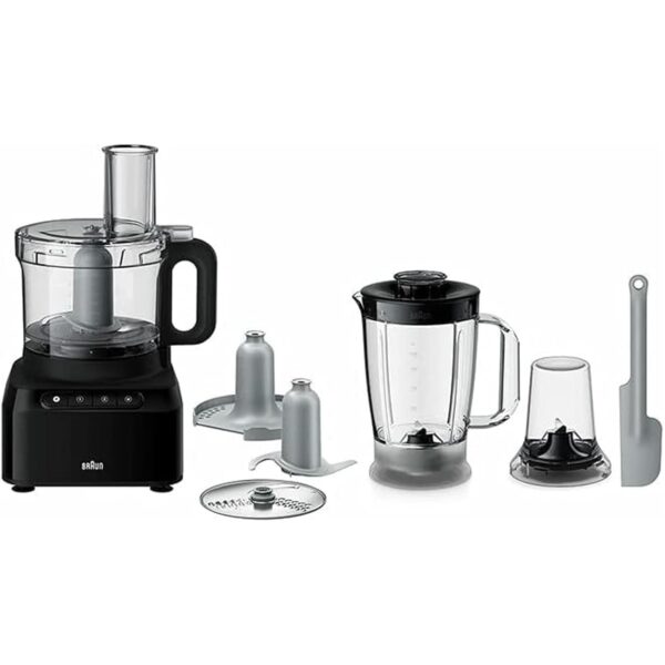 Braun Pureease Food Processor Fp 3132 Bk" - Image 2