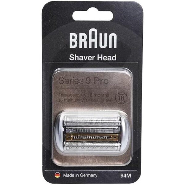 Braun Electric Shaver Head Replacement Part 94M Silver, - Image 7