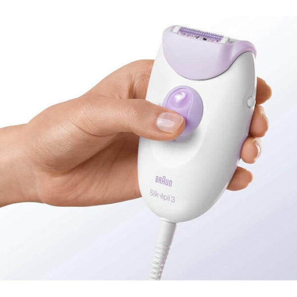 Braun Silk-épil 3170 Epilator - Epilation Perfection with Massaging Rollers and SoftLift Tips - Image 2