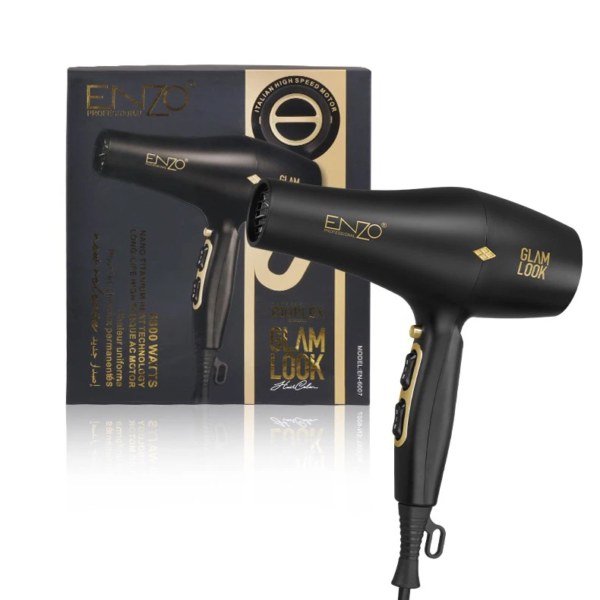ENZO EN-6007 2000W Professional Blow Dryer - International Version