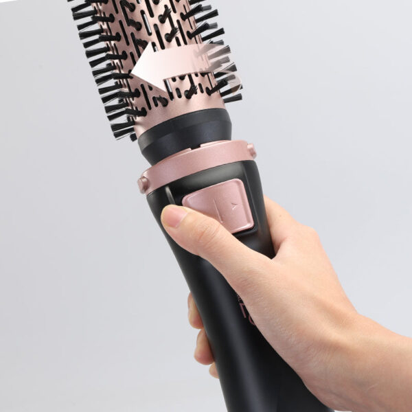 ENZO EN-756 New 2025 Auto Multi Styling Set – 5-in-1 Hair Styler with Auto Rotating Technology, 3 Volumizing Brushes, Oval Massage Comb, Lightweight Motor With Soft Leather Travel Bag - Image 6