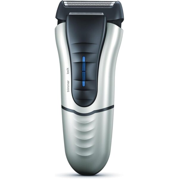Braun Series 1 150s Shaver - Rechargeable, Grey/Blue M-150s - Image 3