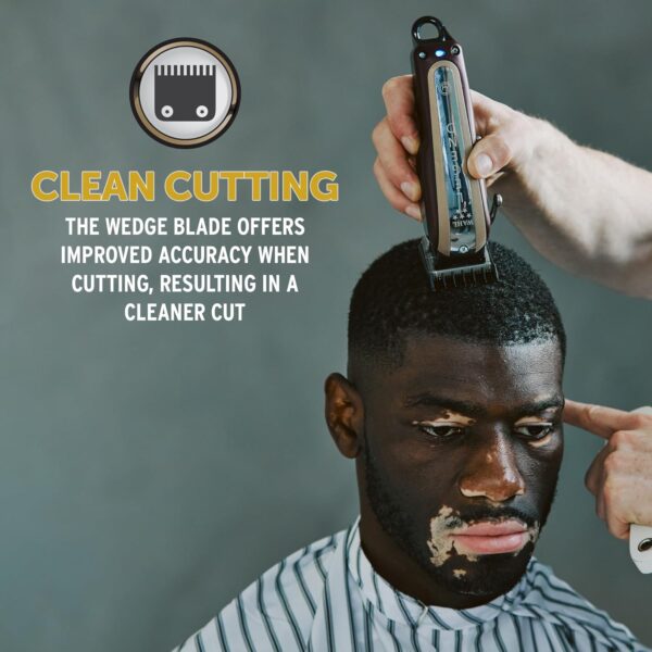 Wahl 5 Star Cordless Legend, Professional Hair Clippers, Pro Haircutting Kit, Adjustable Taper Lever, Crunch Blade, Wedge Blades, Cordless, Barbers Supplies - Image 3