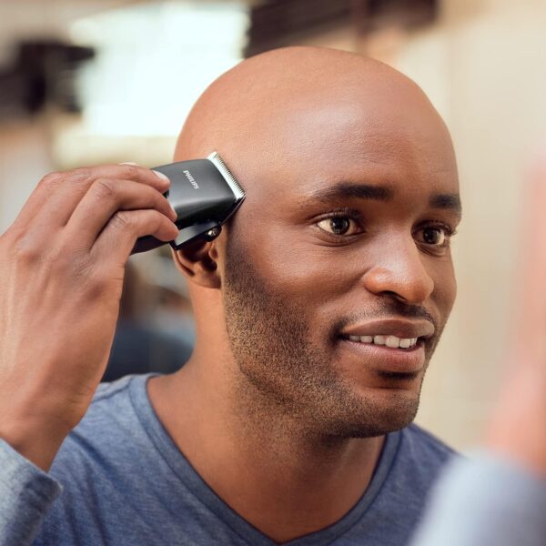 Philips Series 3000 Head and Face Hair Clipper with Stainless Steel Blades – HC3100/13 Black - Image 6