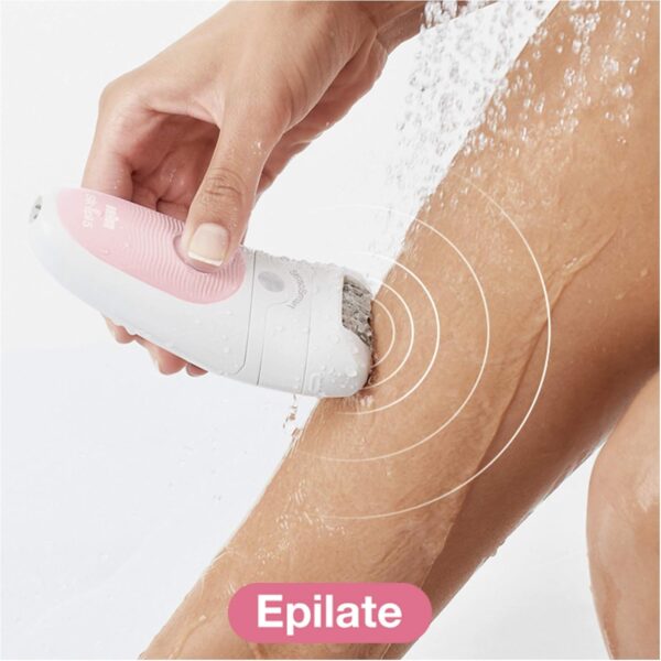 Braun Silk-Epil 5 5-541 Wet & Dry Epilator With 4 Extras - Image 4