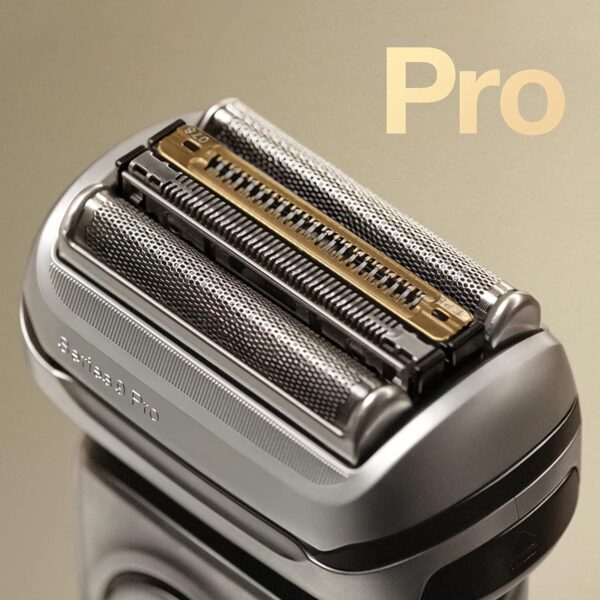 Braun Series 9 Shaver 9477Cc 4+1 Pro Head - Electric With Mobile Charging Powercase, Silver - Image 2