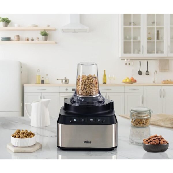 Braun Household Braun Fp 3235 Si Purease 12 In 1 Food Processor, 800W, 2.1L Bowl, - Image 4