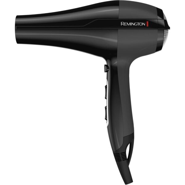 Remington Pro-Air AC5999 Ion Hair Dryer 2300 Watt Powerful AC Motor Two Styling Nozzles Diffuser Black - Image 7