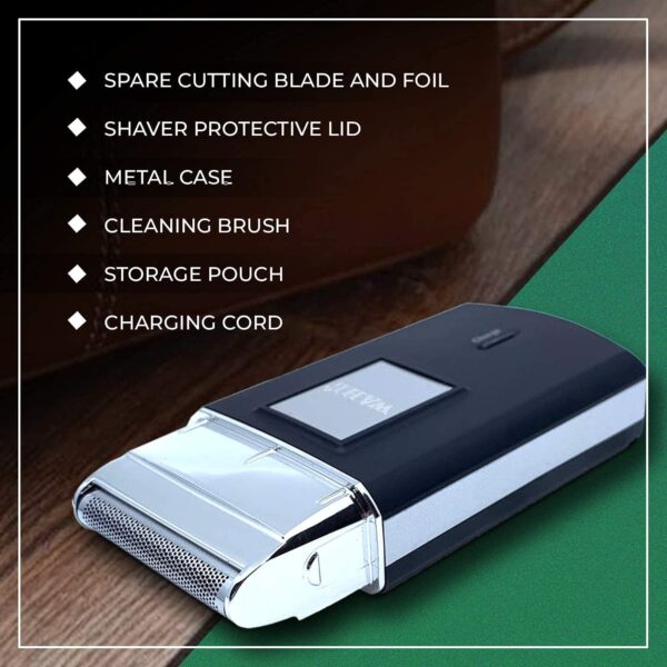 WAHL Travel Shaver, Wet & Dry Shave, 45 Minutes Cordless Runtime, Travel Friendly, 3615-1027 - Image 2