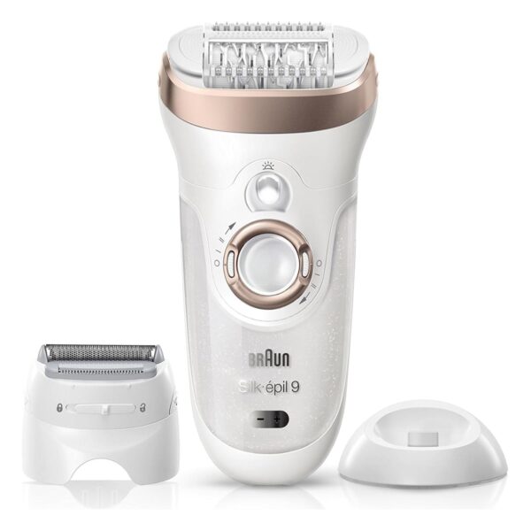 Braun Silk Wet And Dry Cordless Epilator (SE9561, White, 6 Extras) - Image 6